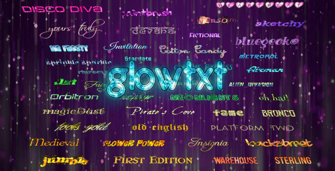 Glowtxt styles